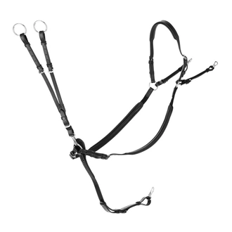 Кожен нагръдник с мартингал за коне - Covalliero